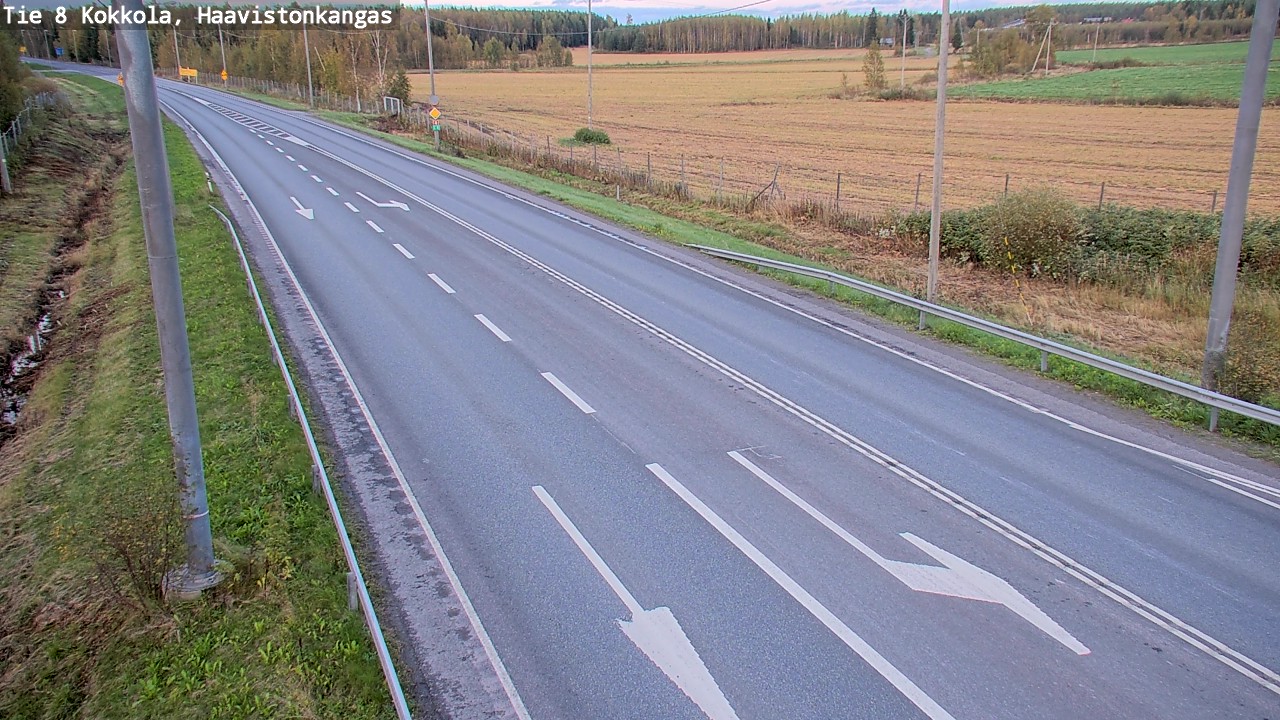 Kelikamerat Kuva Tie 8 Kokkola, Haavistonkangas, Kokkola, Keski-Pohjanmaa