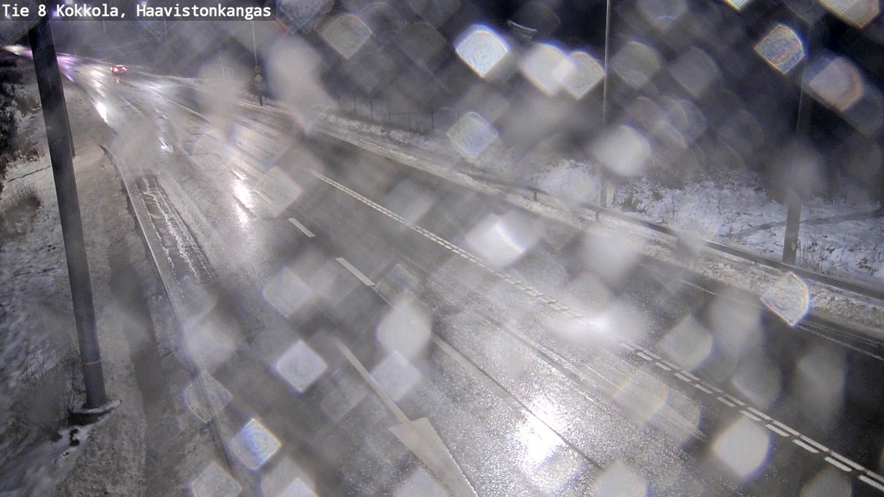 Weather Camera Image Väg 8 Karleby, Haavistonkangas, Kokkola, Keski-Pohjanmaa