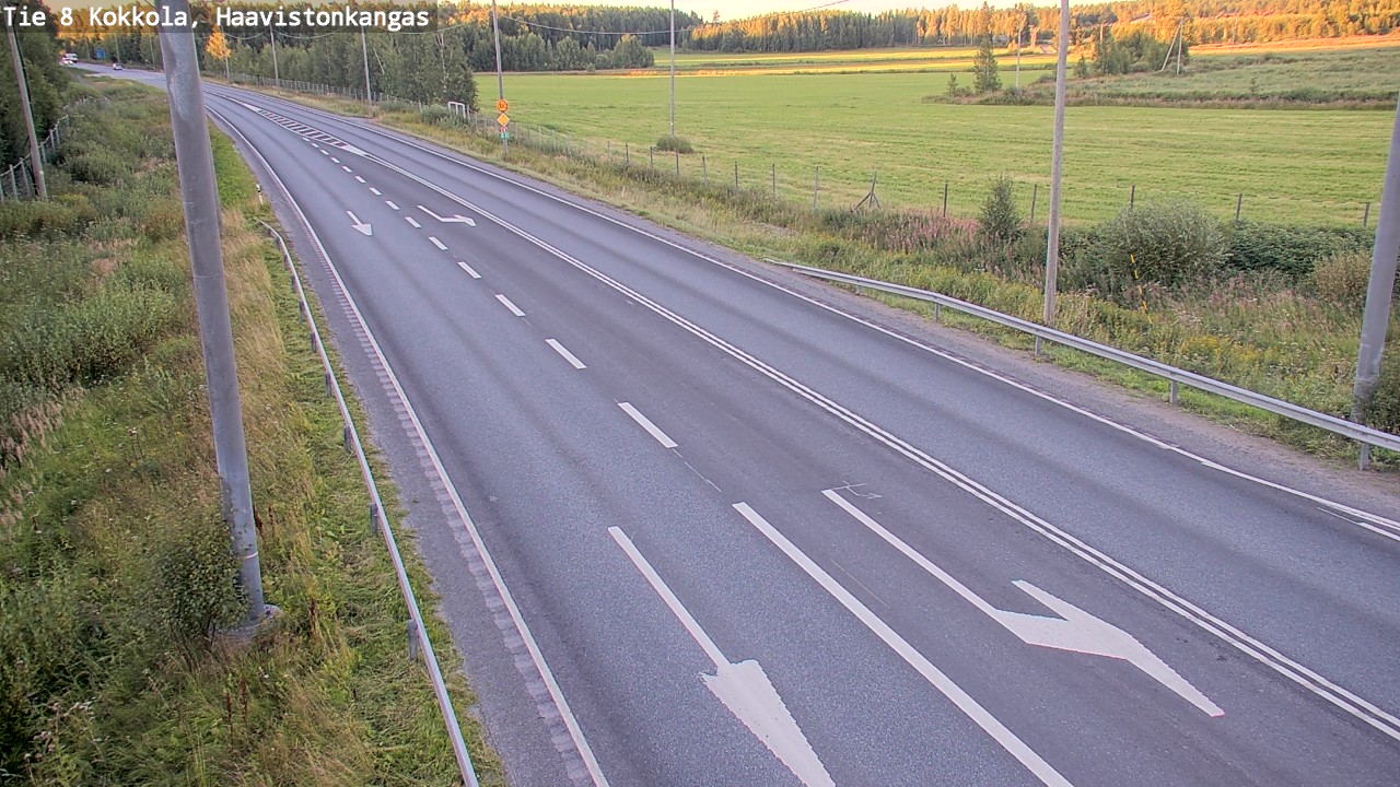 Kelikamerat Kuva Tie 8 Kokkola, Haavistonkangas, Kokkola, Keski-Pohjanmaa