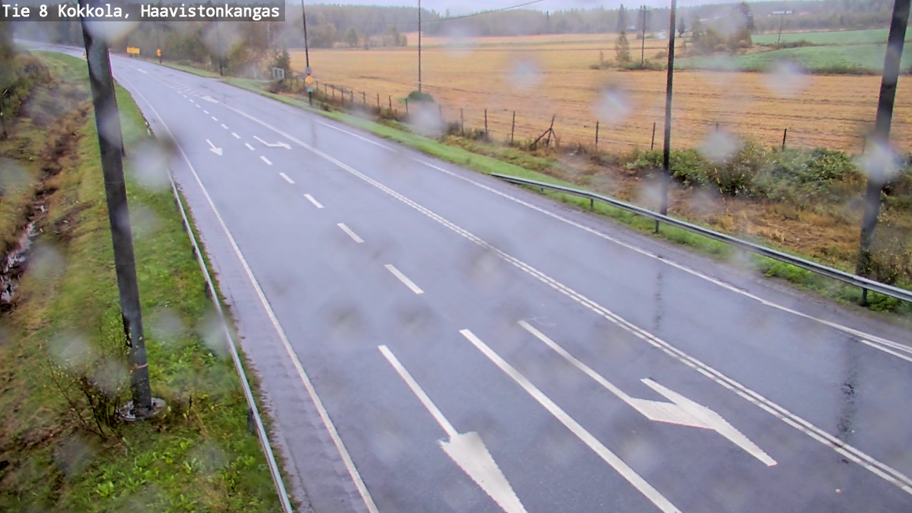 Weather Camera Image Road 8 Kokkola, Haavistonkangas, Kokkola, Keski-Pohjanmaa
