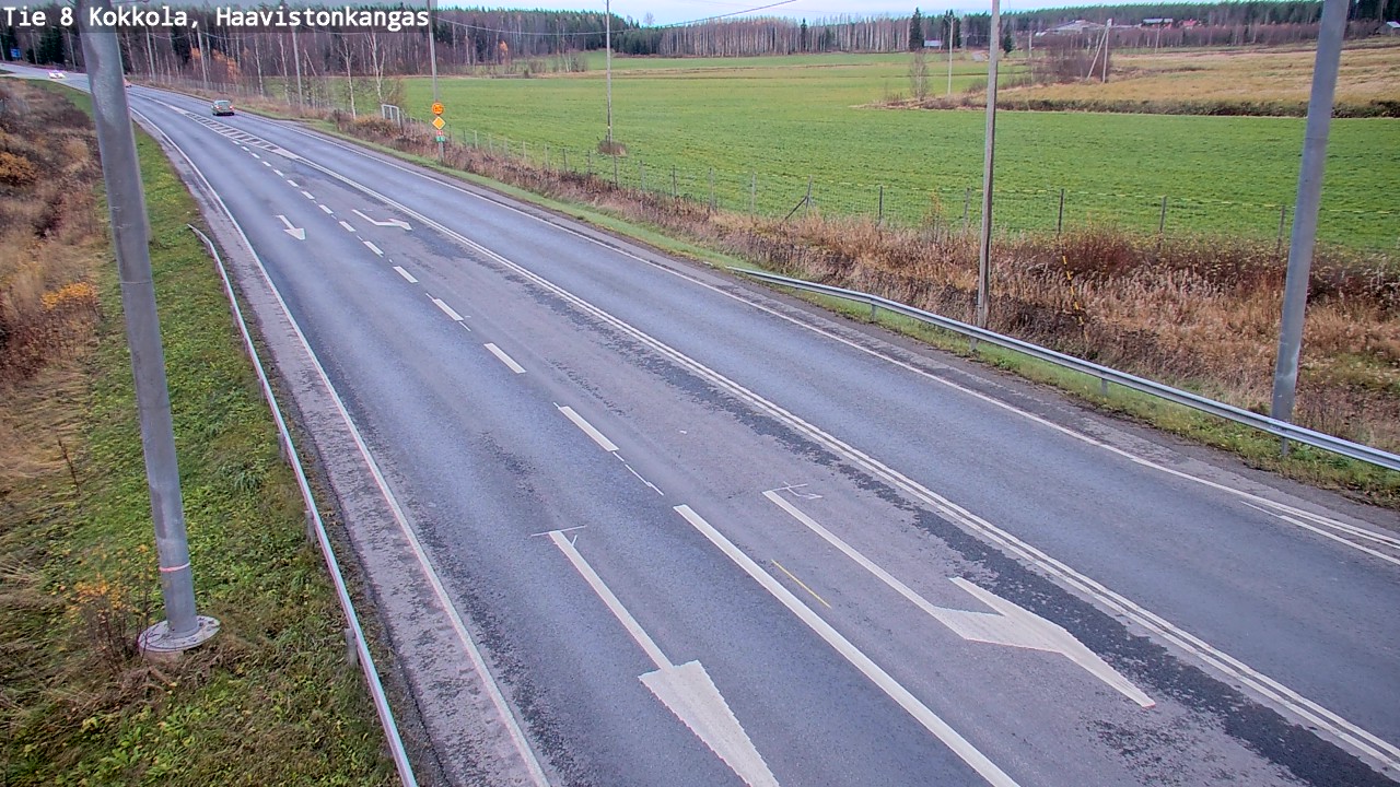 Kelikamerat Kuva Tie 8 Kokkola, Haavistonkangas, Kokkola, Keski-Pohjanmaa