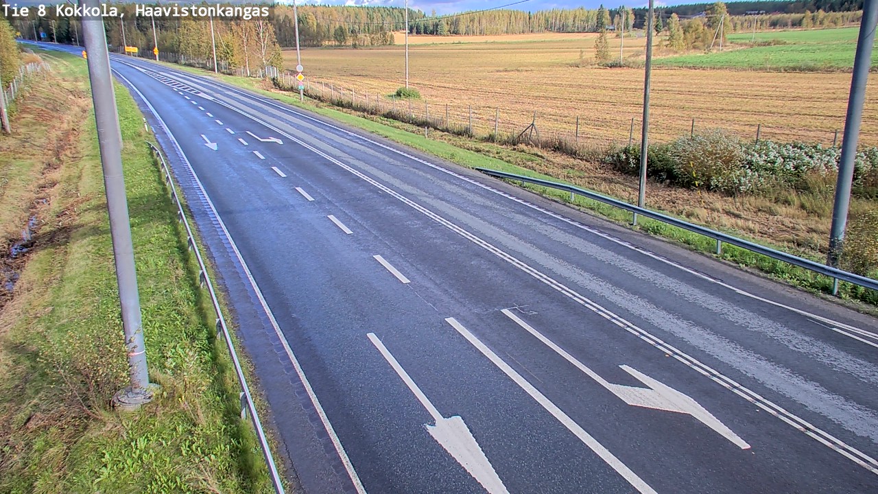 Kelikamerat Kuva Tie 8 Kokkola, Haavistonkangas, Kokkola, Keski-Pohjanmaa