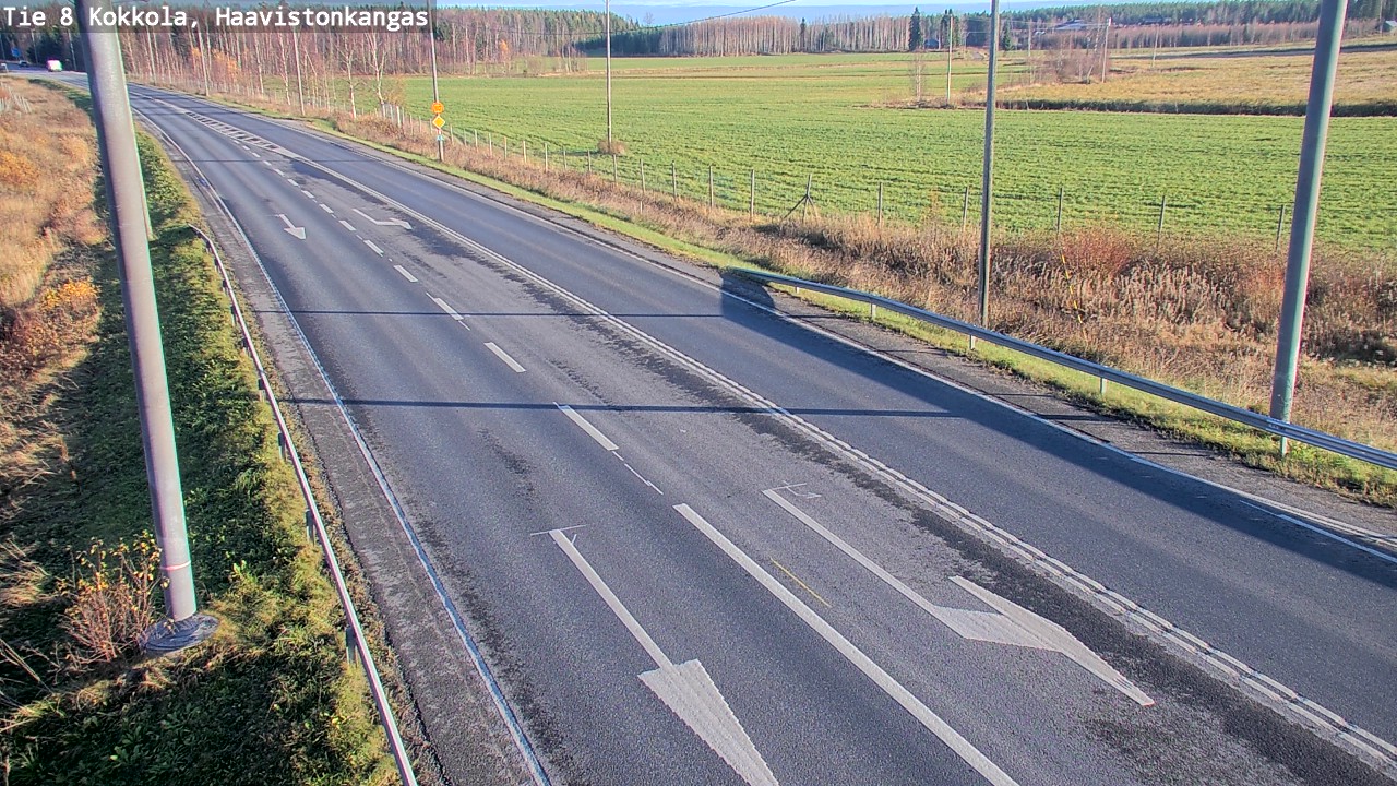 Kelikamerat Kuva Tie 8 Kokkola, Haavistonkangas, Kokkola, Keski-Pohjanmaa