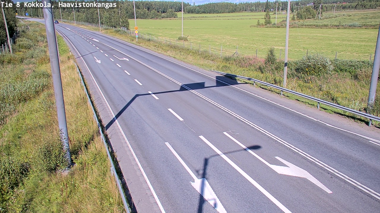 Kelikamerat Kuva Tie 8 Kokkola, Haavistonkangas, Kokkola, Keski-Pohjanmaa