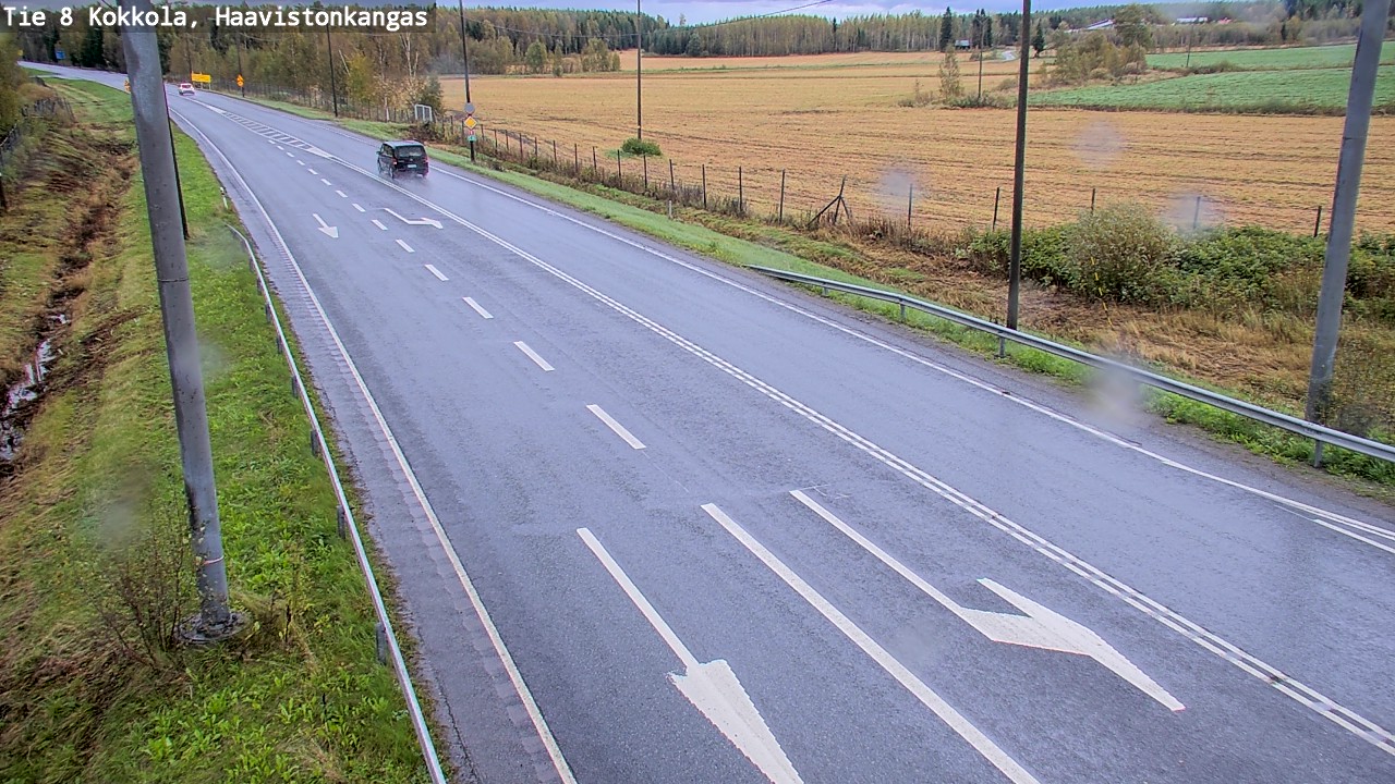Weather Camera Image Road 8 Kokkola, Haavistonkangas, Kokkola, Keski-Pohjanmaa