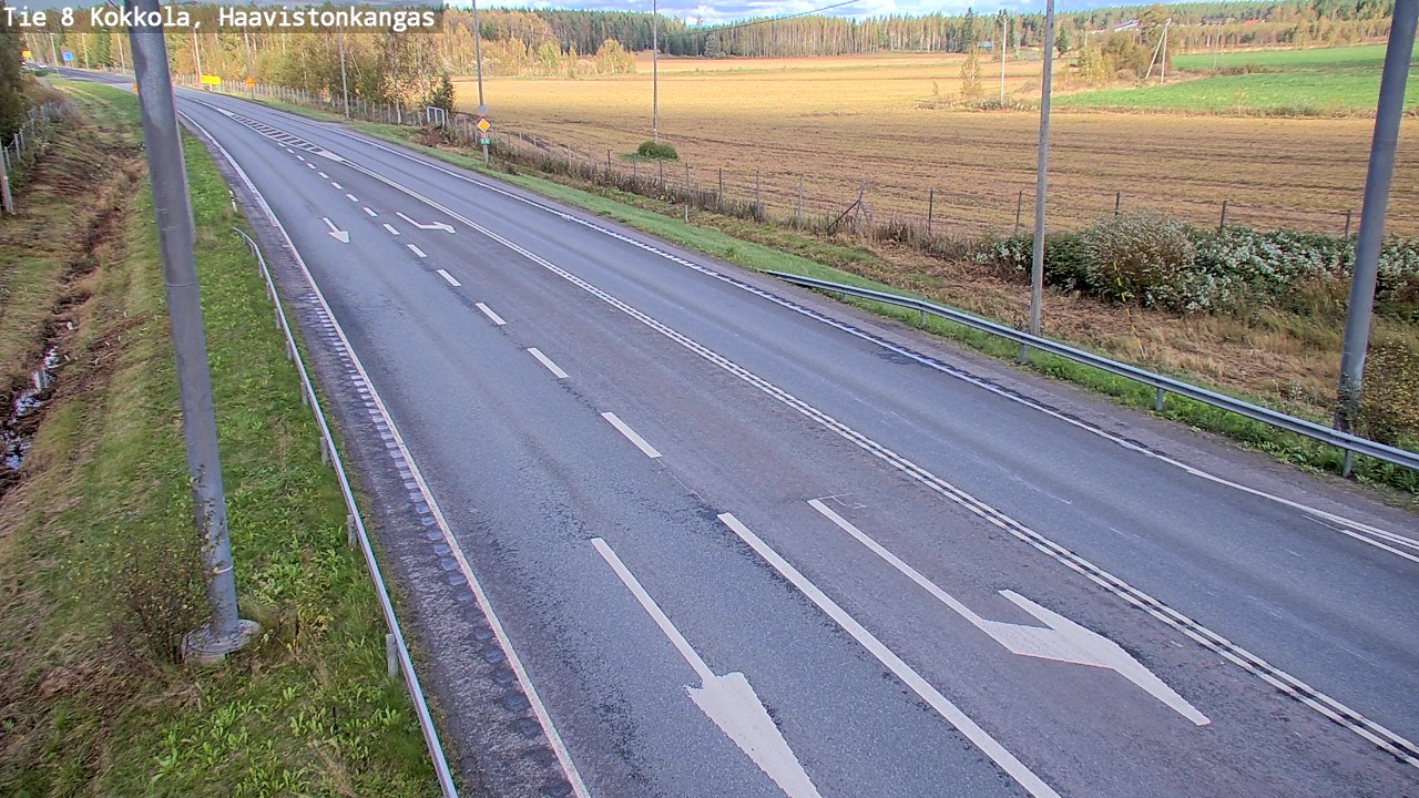 Kelikamerat Kuva Tie 8 Kokkola, Haavistonkangas, Kokkola, Keski-Pohjanmaa