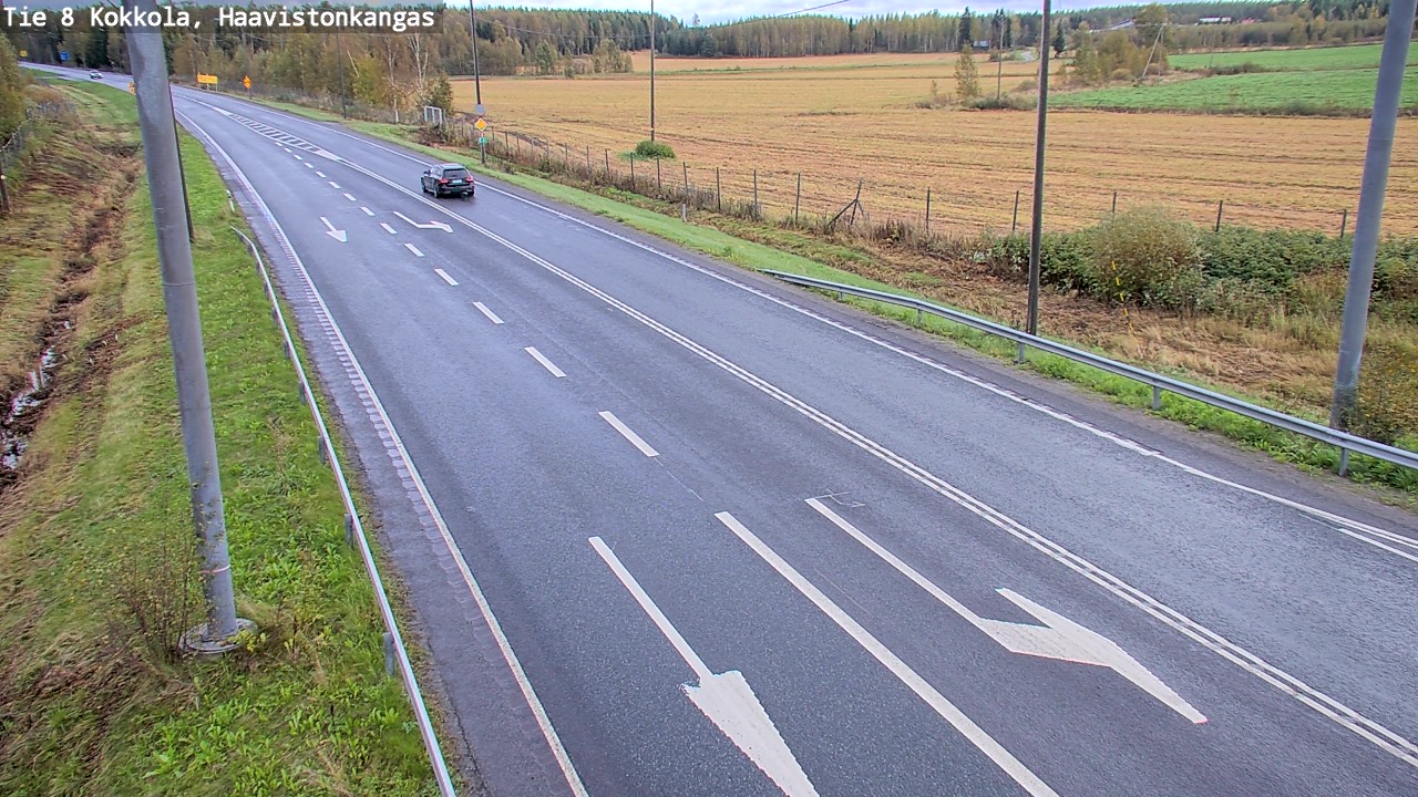 Kelikamerat Kuva Tie 8 Kokkola, Haavistonkangas, Kokkola, Keski-Pohjanmaa