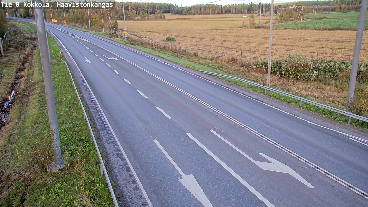 Kelikamerat Kuva Tie 8 Kokkola, Haavistonkangas, Kokkola, Keski-Pohjanmaa