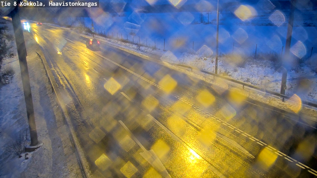 Weather Camera Image Väg 8 Karleby, Haavistonkangas, Kokkola, Keski-Pohjanmaa