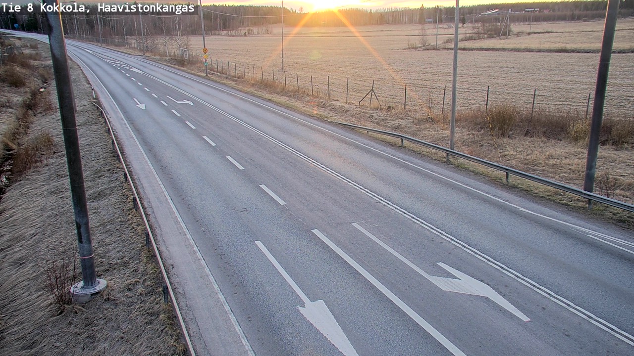 Kelikamerat Kuva Tie 8 Kokkola, Haavistonkangas, Kokkola, Keski-Pohjanmaa