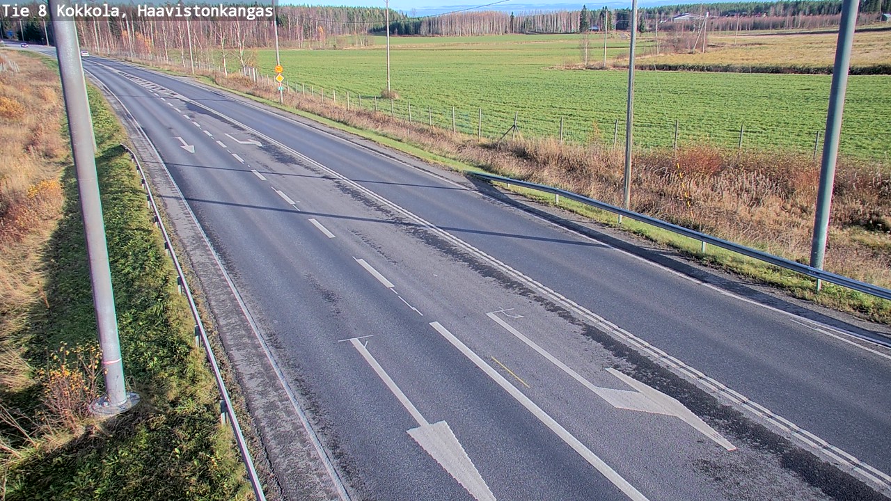 Kelikamerat Kuva Tie 8 Kokkola, Haavistonkangas, Kokkola, Keski-Pohjanmaa