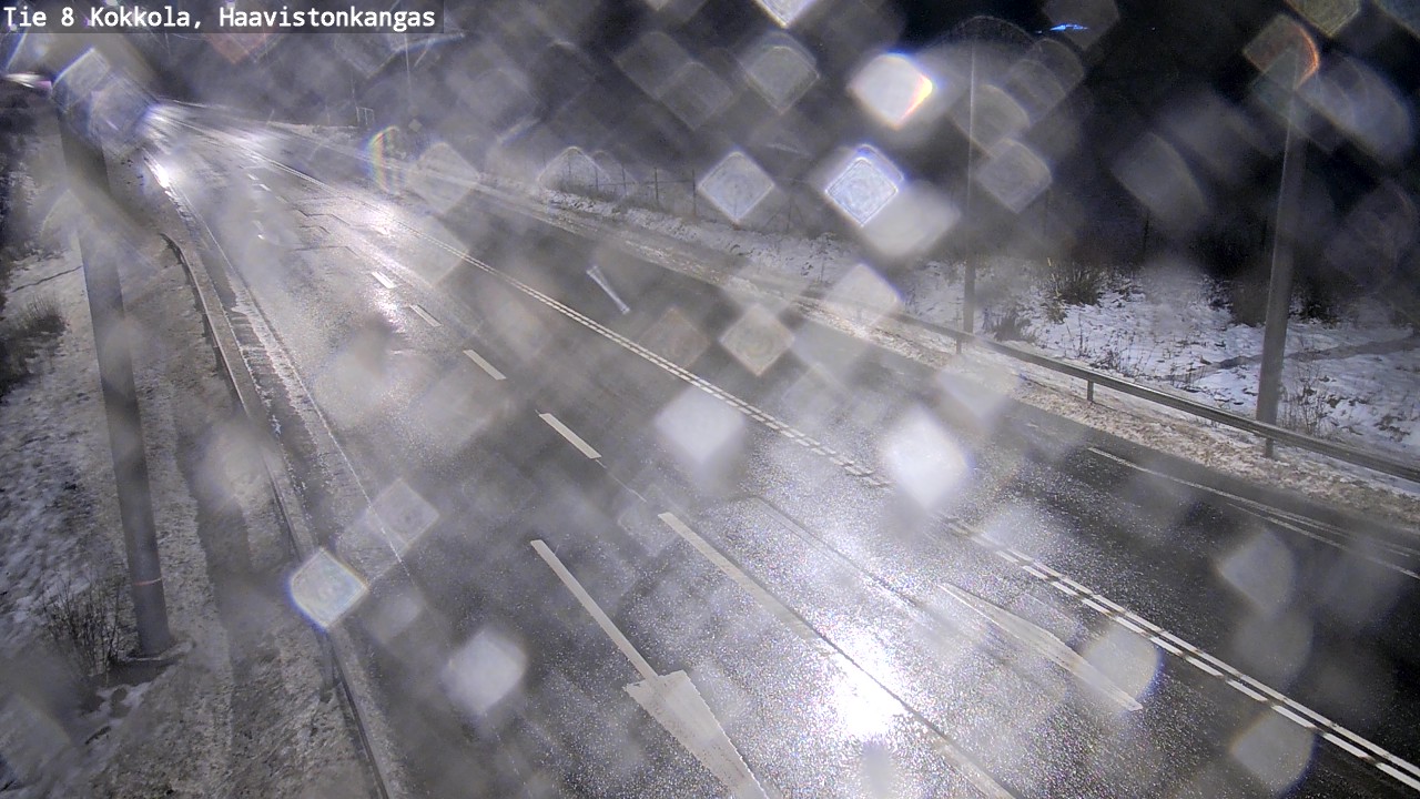Weather Camera Image Väg 8 Karleby, Haavistonkangas, Kokkola, Keski-Pohjanmaa