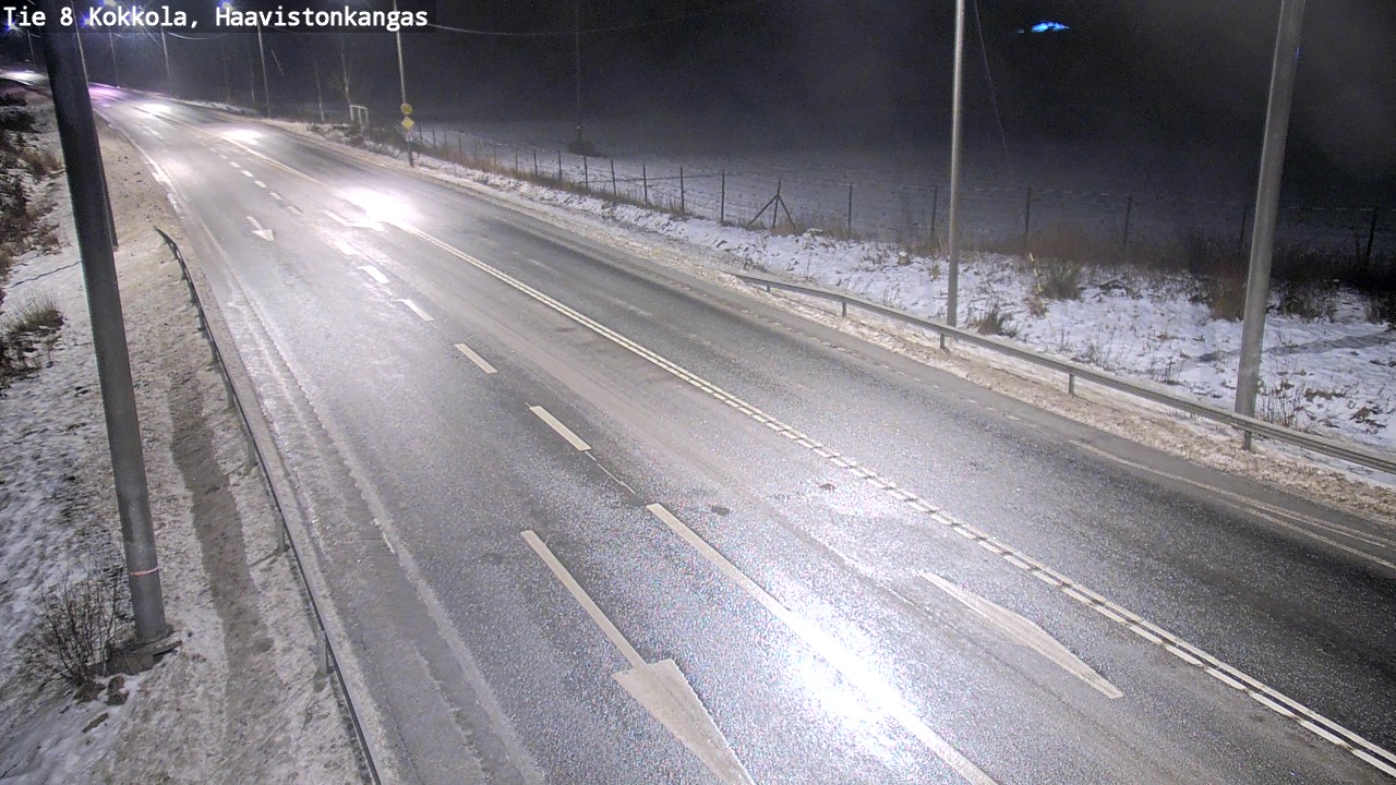 Weather Camera Image Väg 8 Karleby, Haavistonkangas, Kokkola, Keski-Pohjanmaa