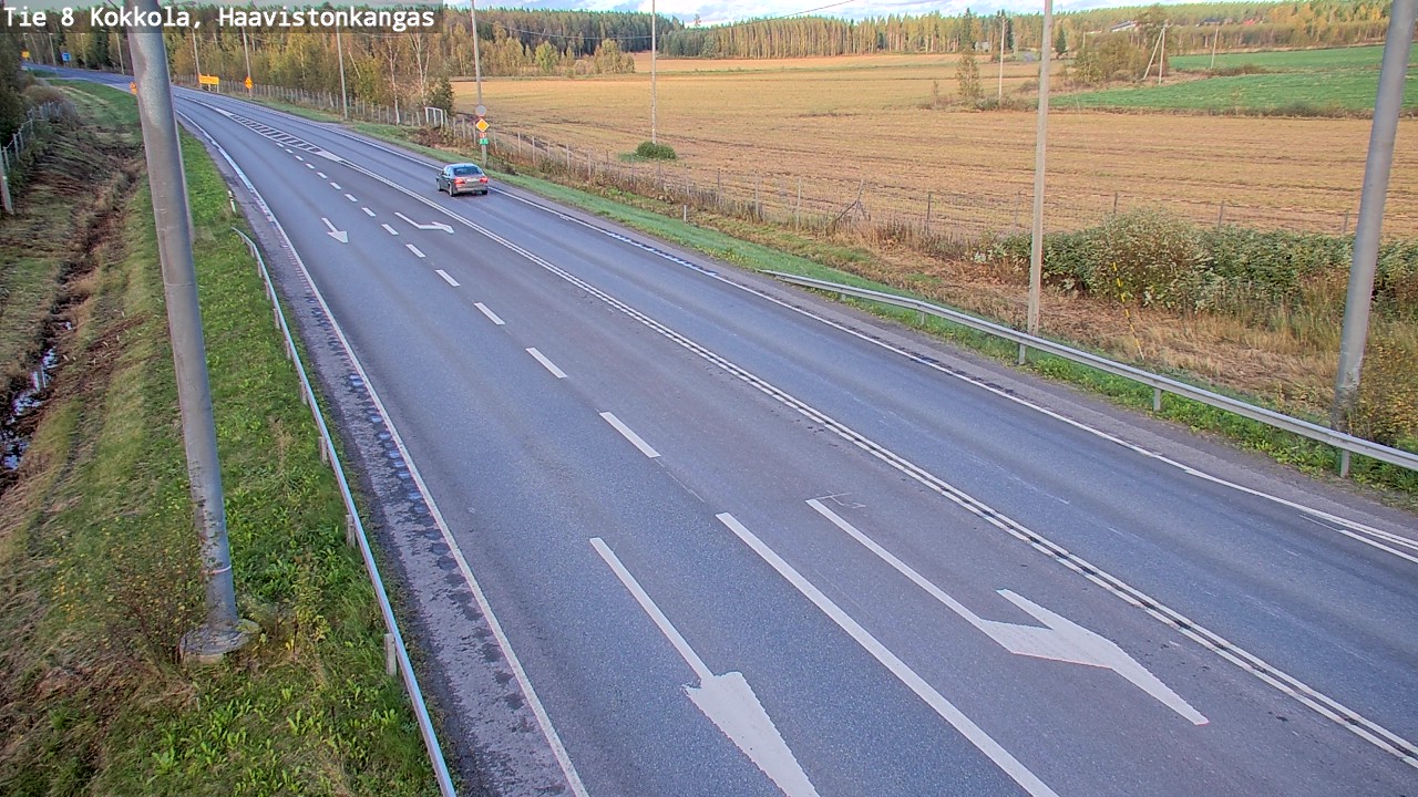 Kelikamerat Kuva Tie 8 Kokkola, Haavistonkangas, Kokkola, Keski-Pohjanmaa