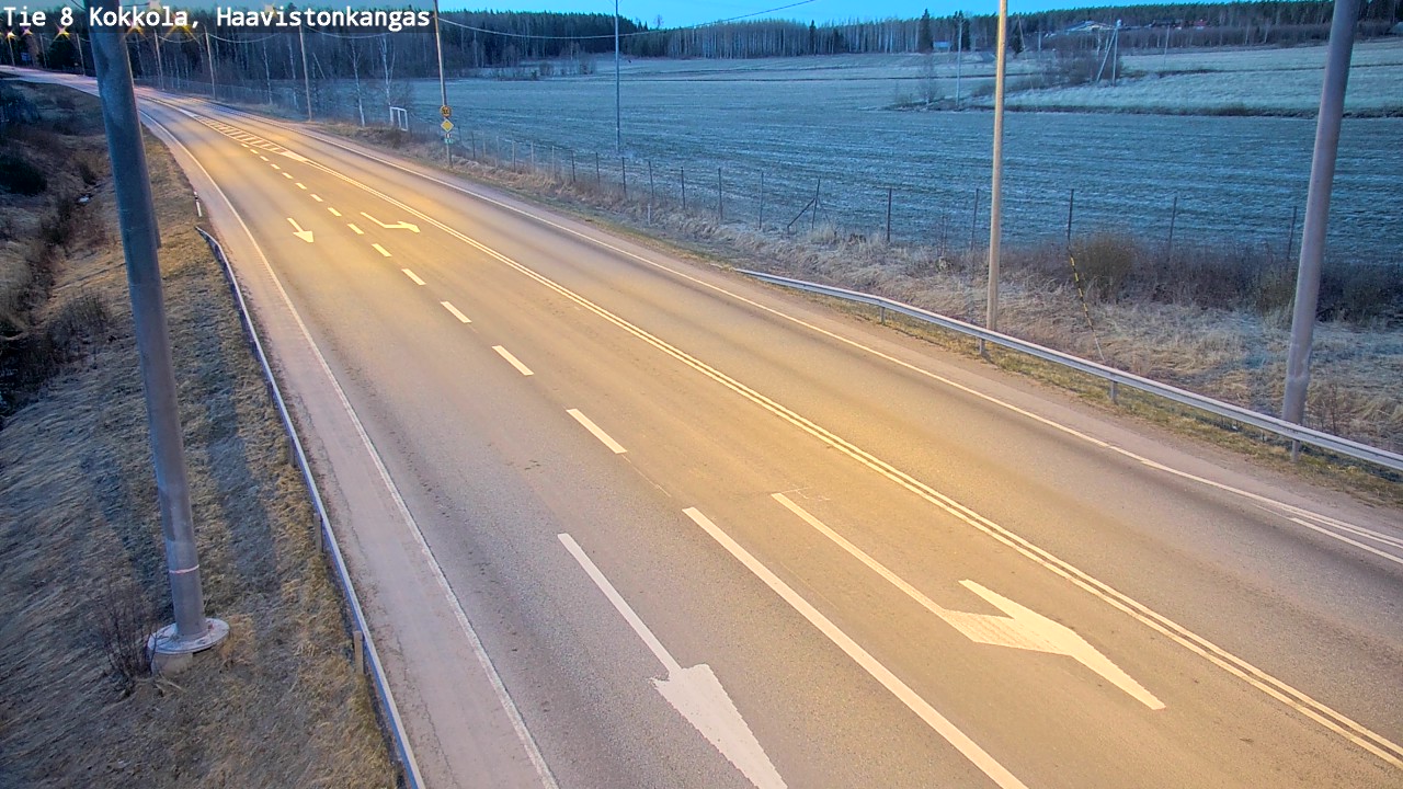 Kelikamerat Kuva Tie 8 Kokkola, Haavistonkangas, Kokkola, Keski-Pohjanmaa