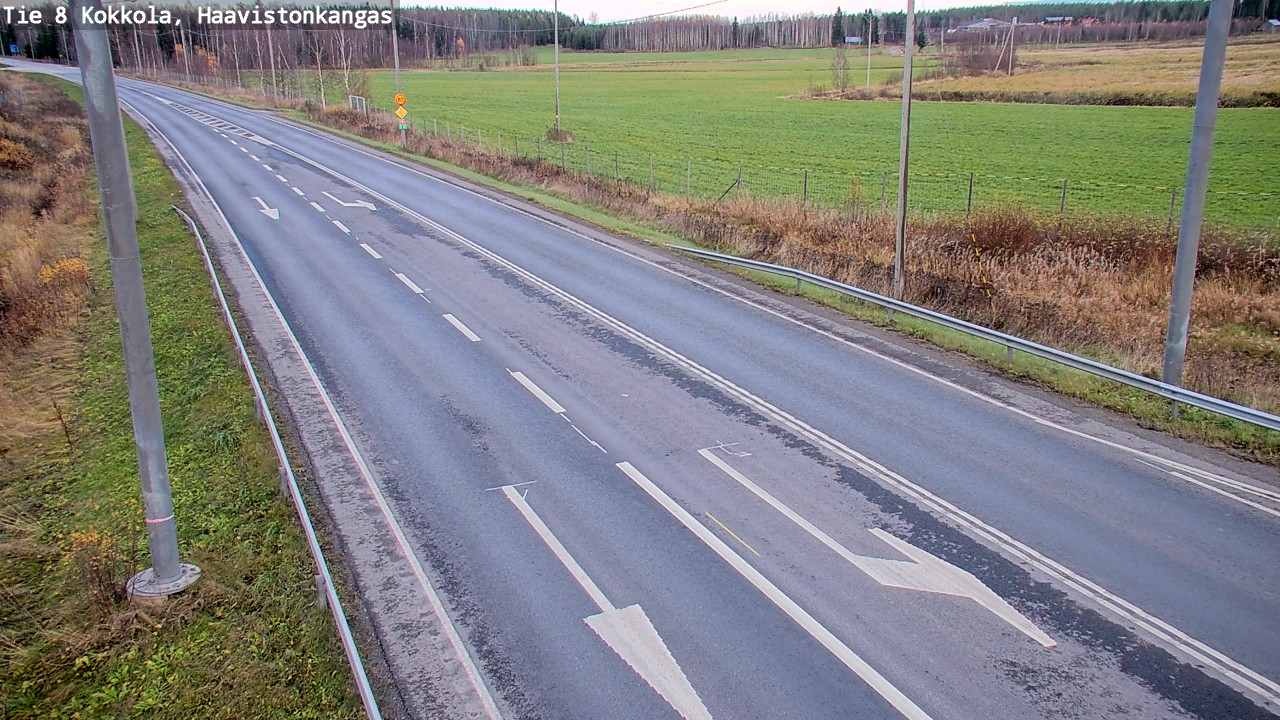 Kelikamerat Kuva Tie 8 Kokkola, Haavistonkangas, Kokkola, Keski-Pohjanmaa