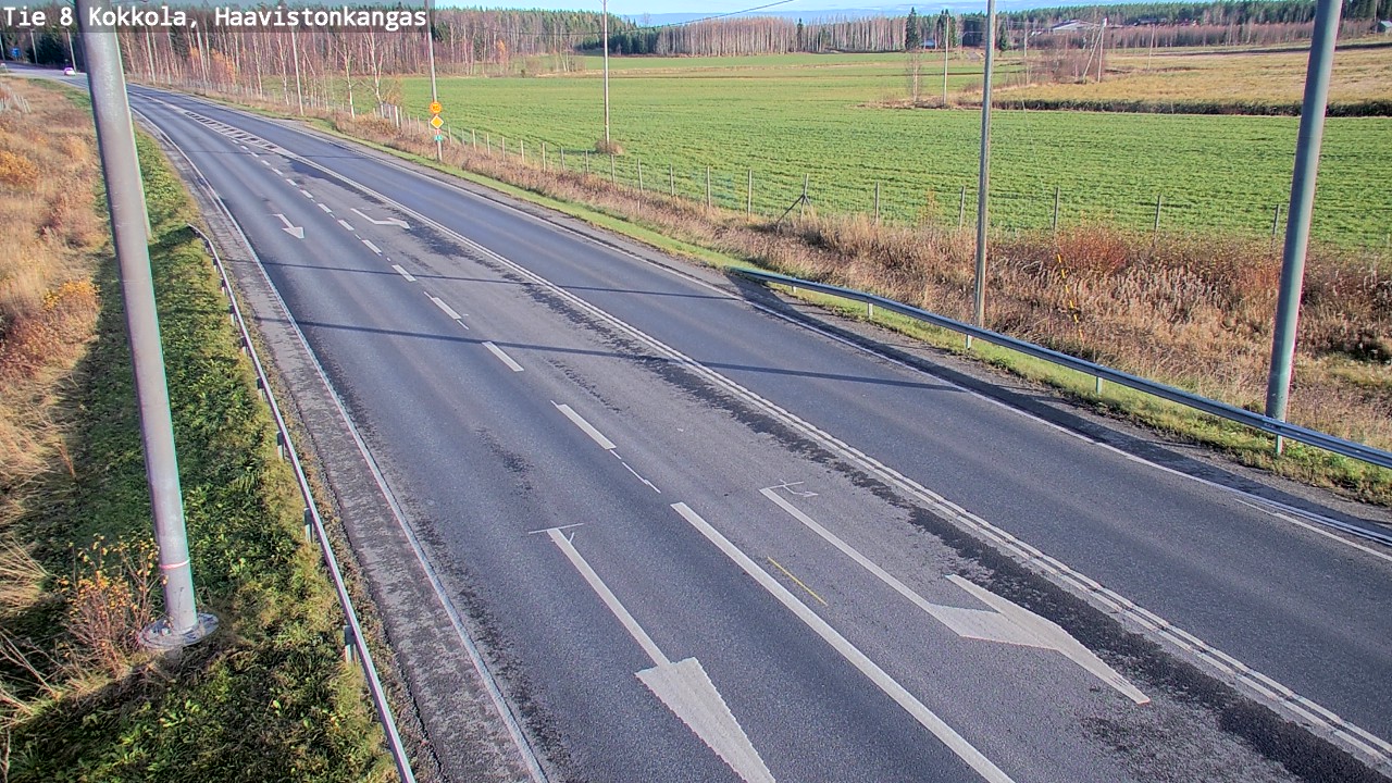 Kelikamerat Kuva Tie 8 Kokkola, Haavistonkangas, Kokkola, Keski-Pohjanmaa
