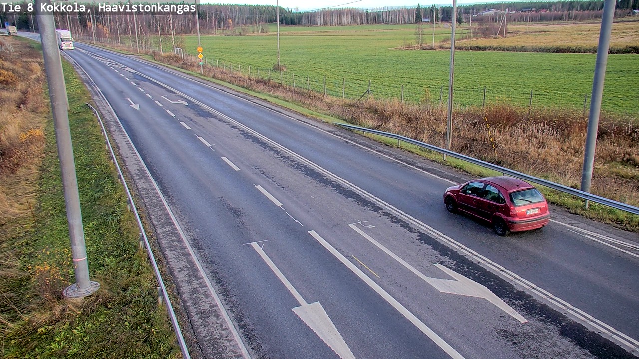 Kelikamerat Kuva Tie 8 Kokkola, Haavistonkangas, Kokkola, Keski-Pohjanmaa