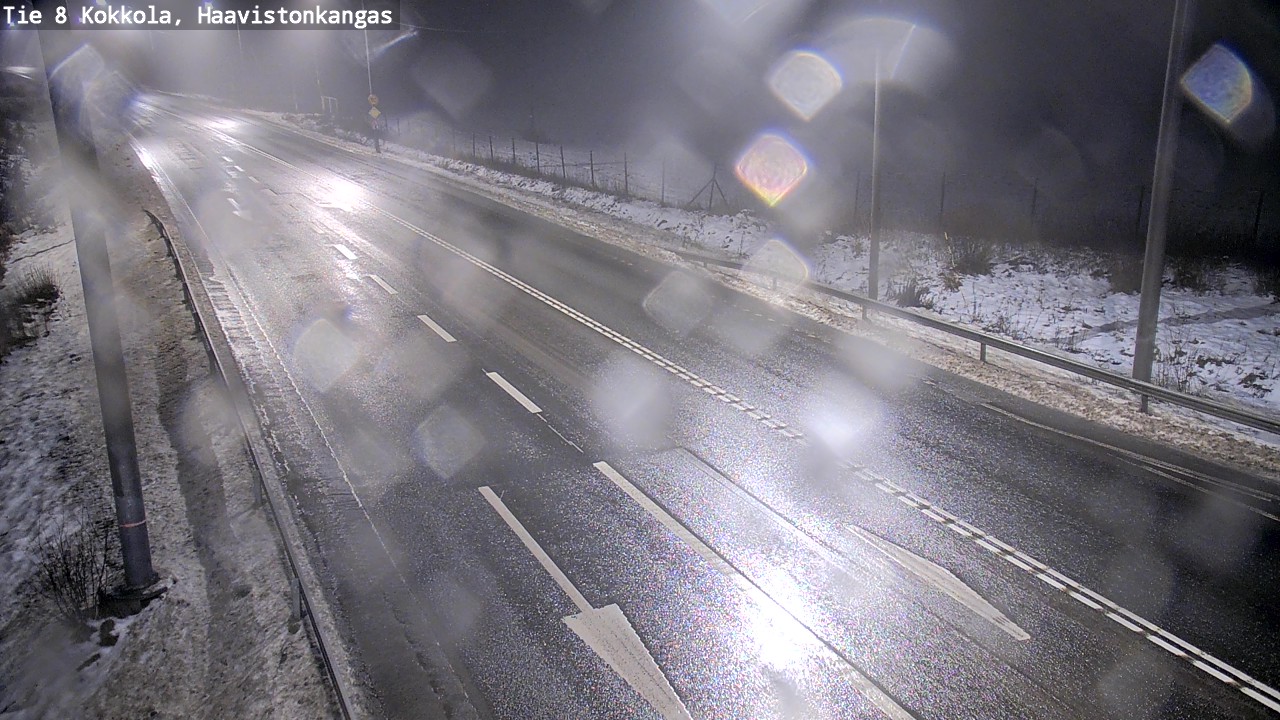 Weather Camera Image Väg 8 Karleby, Haavistonkangas, Kokkola, Keski-Pohjanmaa
