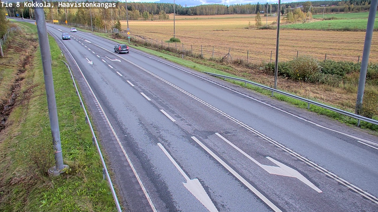 Kelikamerat Kuva Tie 8 Kokkola, Haavistonkangas, Kokkola, Keski-Pohjanmaa