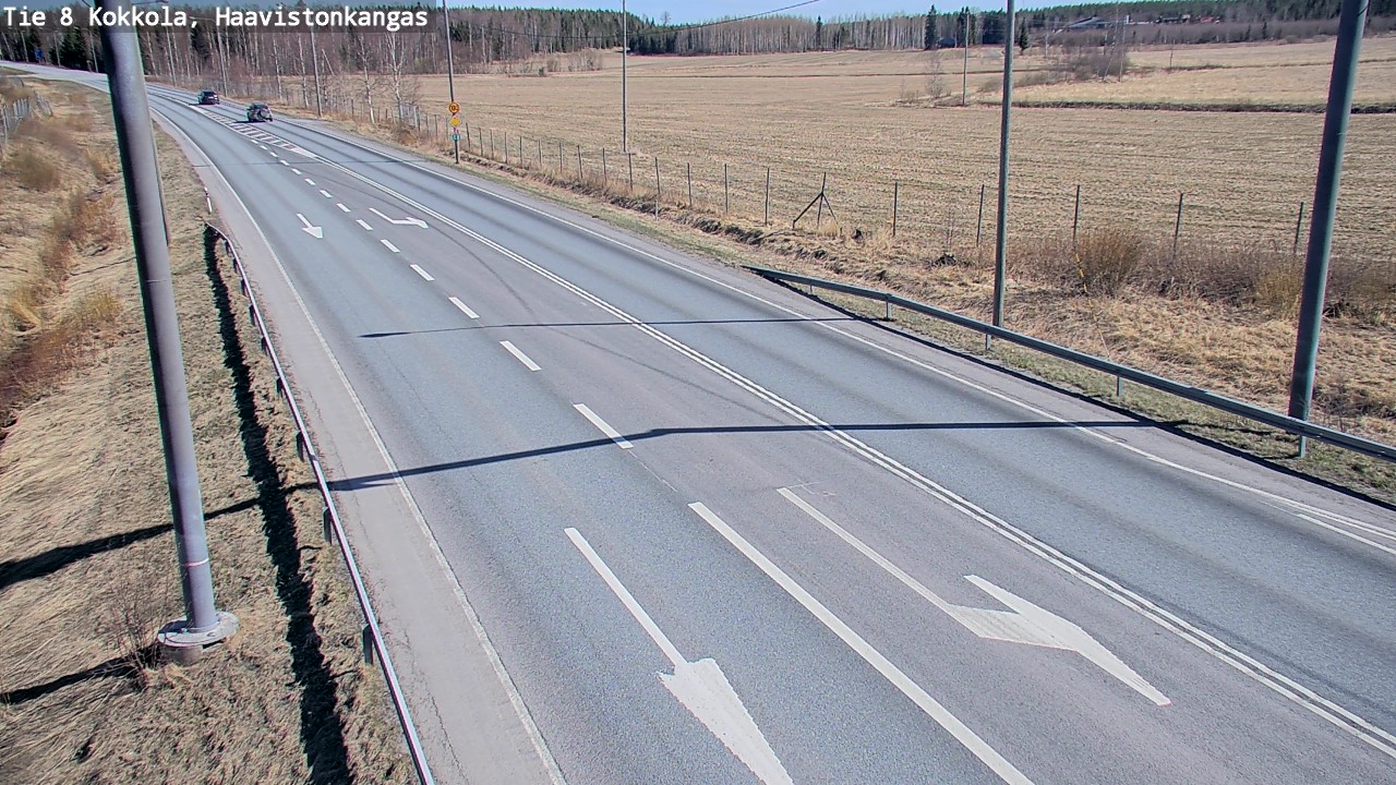 Kelikamerat Kuva Tie 8 Kokkola, Haavistonkangas, Kokkola, Keski-Pohjanmaa