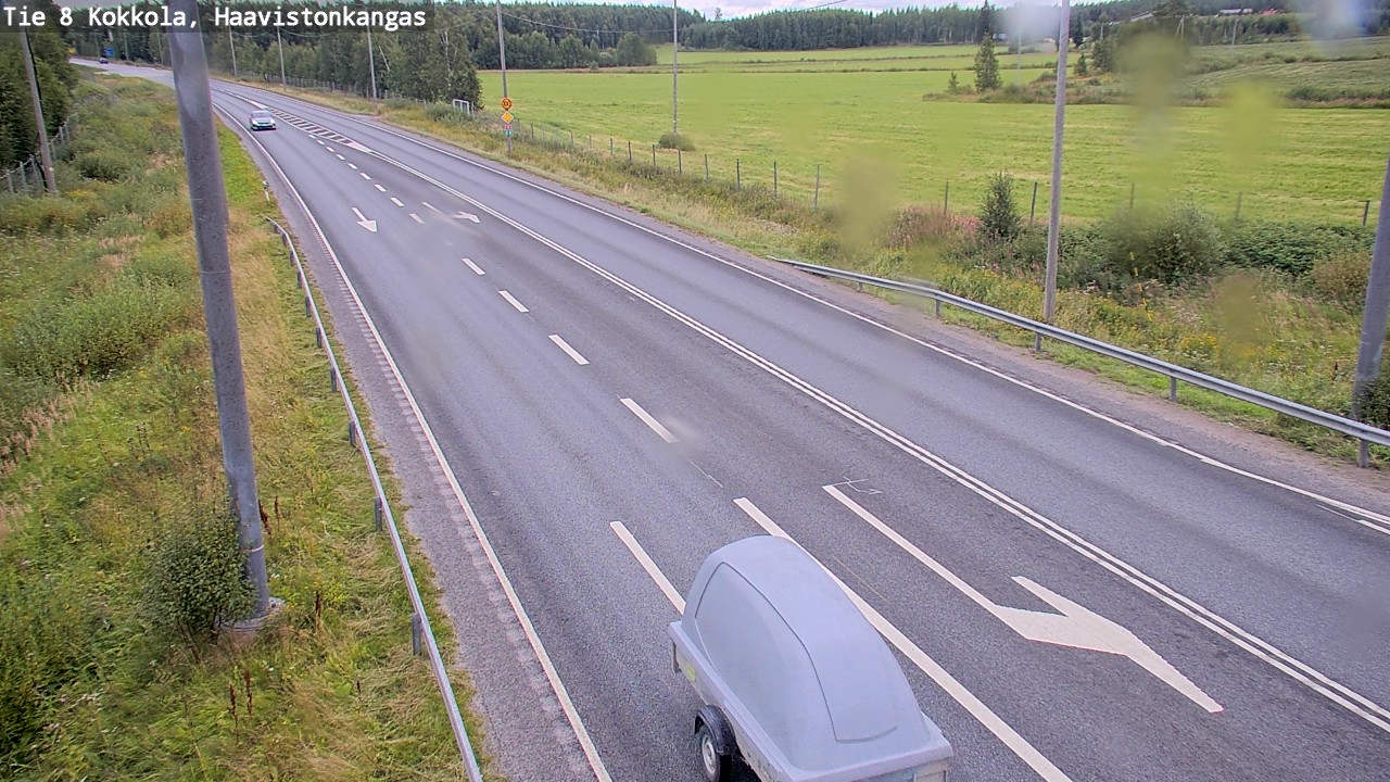 Weather Camera Image Road 8 Kokkola, Haavistonkangas, Kokkola, Keski-Pohjanmaa