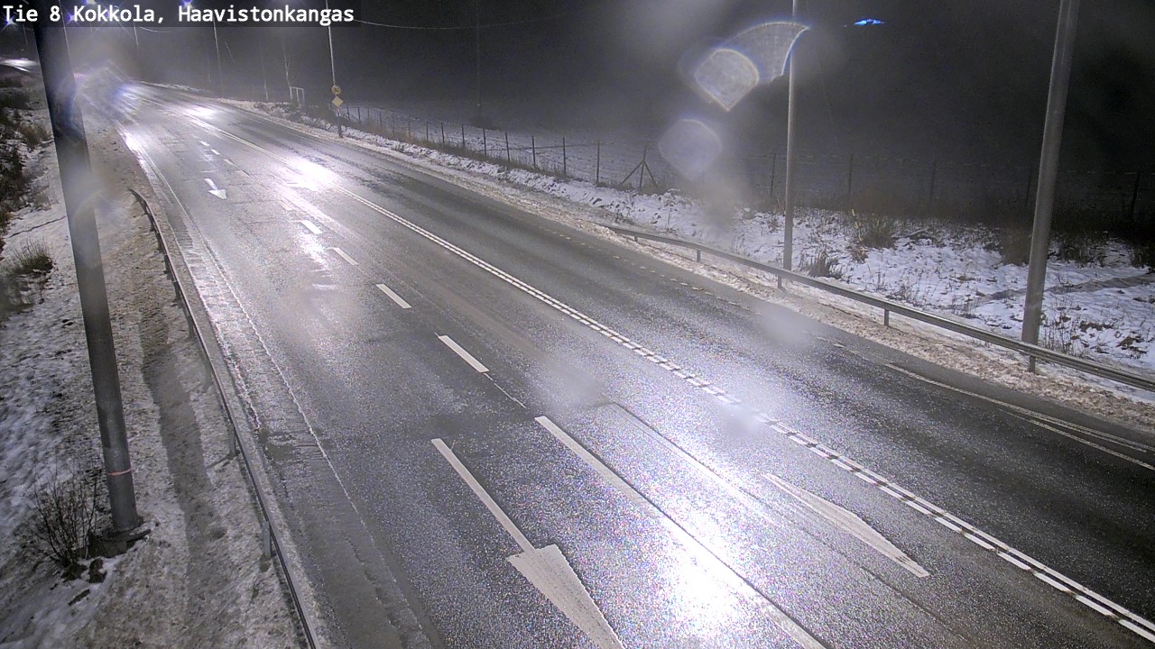 Weather Camera Image Väg 8 Karleby, Haavistonkangas, Kokkola, Keski-Pohjanmaa
