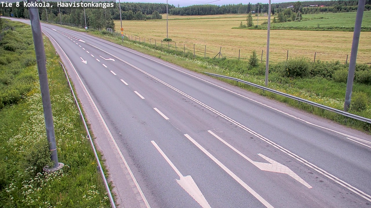 Kelikamerat Kuva Tie 8 Kokkola, Haavistonkangas, Kokkola, Keski-Pohjanmaa