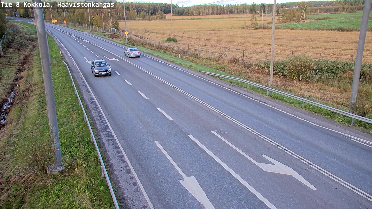 Kelikamerat Kuva Tie 8 Kokkola, Haavistonkangas, Kokkola, Keski-Pohjanmaa
