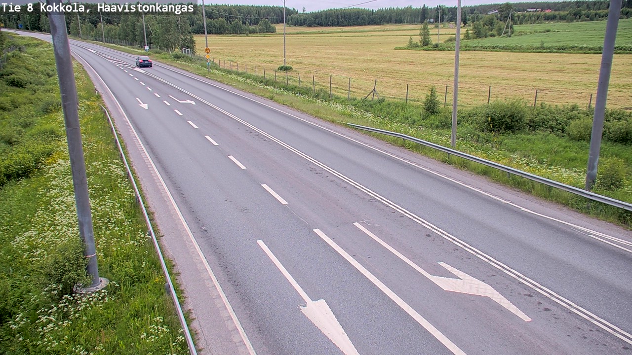 Kelikamerat Kuva Tie 8 Kokkola, Haavistonkangas, Kokkola, Keski-Pohjanmaa