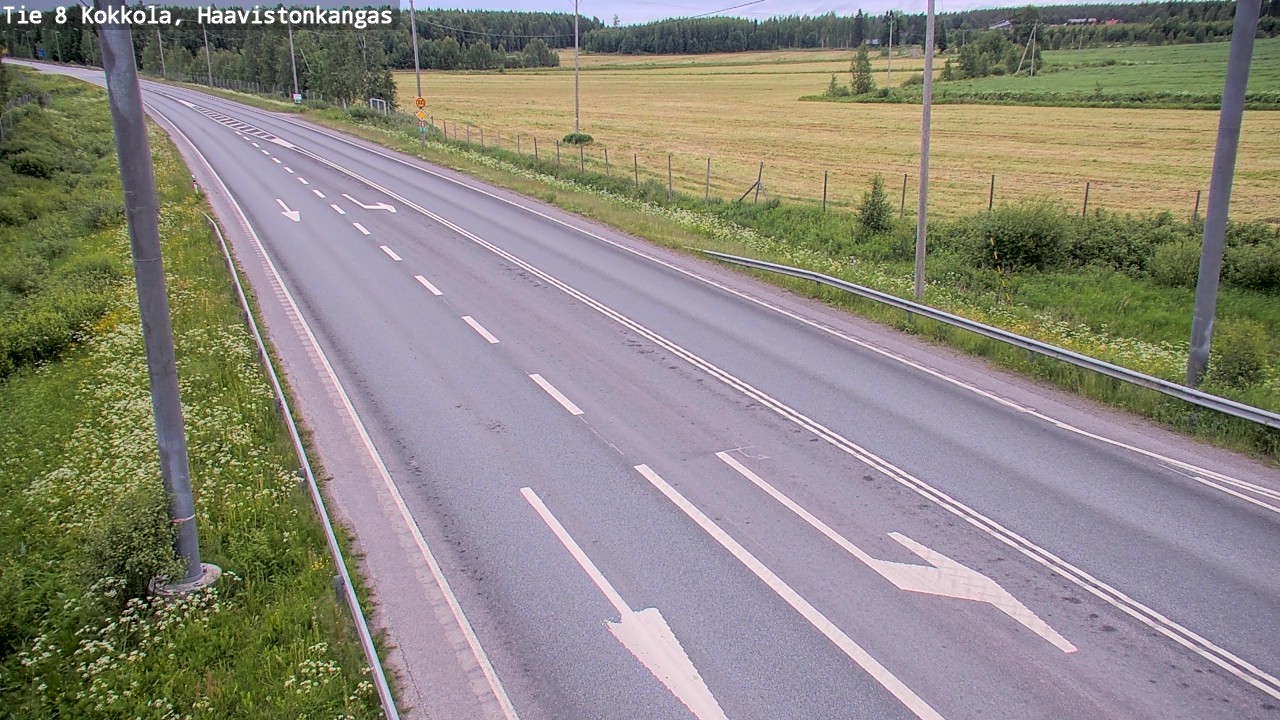 Kelikamerat Kuva Tie 8 Kokkola, Haavistonkangas, Kokkola, Keski-Pohjanmaa