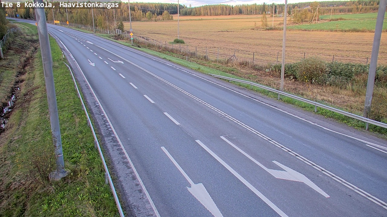 Kelikamerat Kuva Tie 8 Kokkola, Haavistonkangas, Kokkola, Keski-Pohjanmaa
