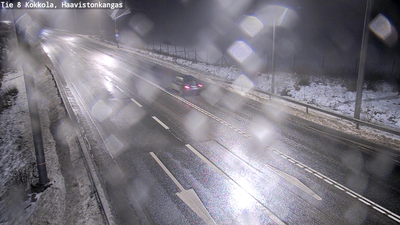 Weather Camera Image Väg 8 Karleby, Haavistonkangas, Kokkola, Keski-Pohjanmaa