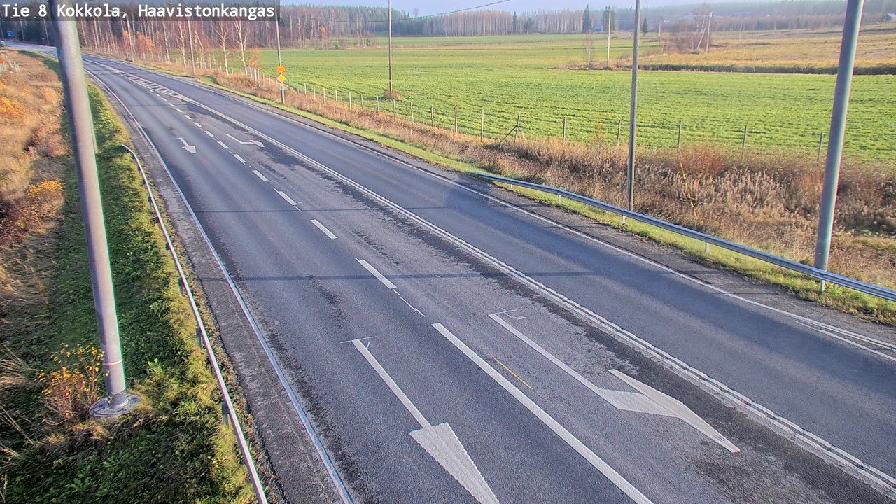 Kelikamerat Kuva Tie 8 Kokkola, Haavistonkangas, Kokkola, Keski-Pohjanmaa