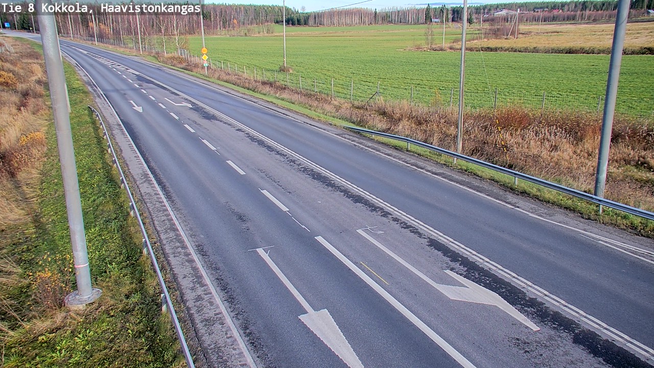 Kelikamerat Kuva Tie 8 Kokkola, Haavistonkangas, Kokkola, Keski-Pohjanmaa