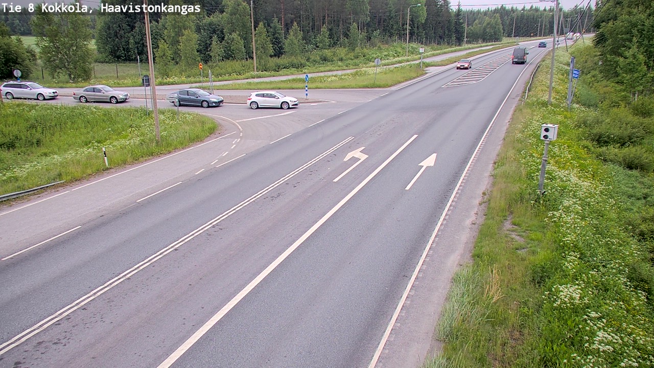 Kelikamerat Kuva Tie 8 Kokkola, Haavistonkangas, Kokkola, Keski-Pohjanmaa