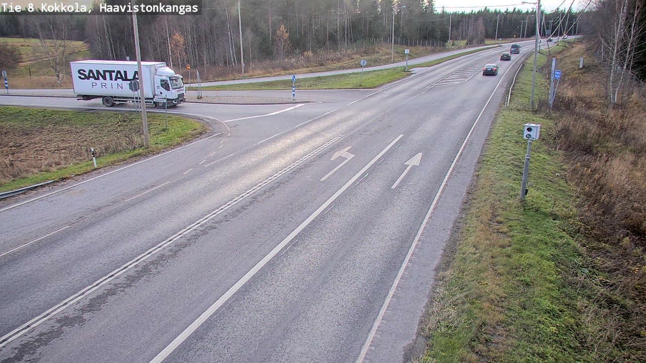 Kelikamerat Kuva Tie 8 Kokkola, Haavistonkangas, Kokkola, Keski-Pohjanmaa