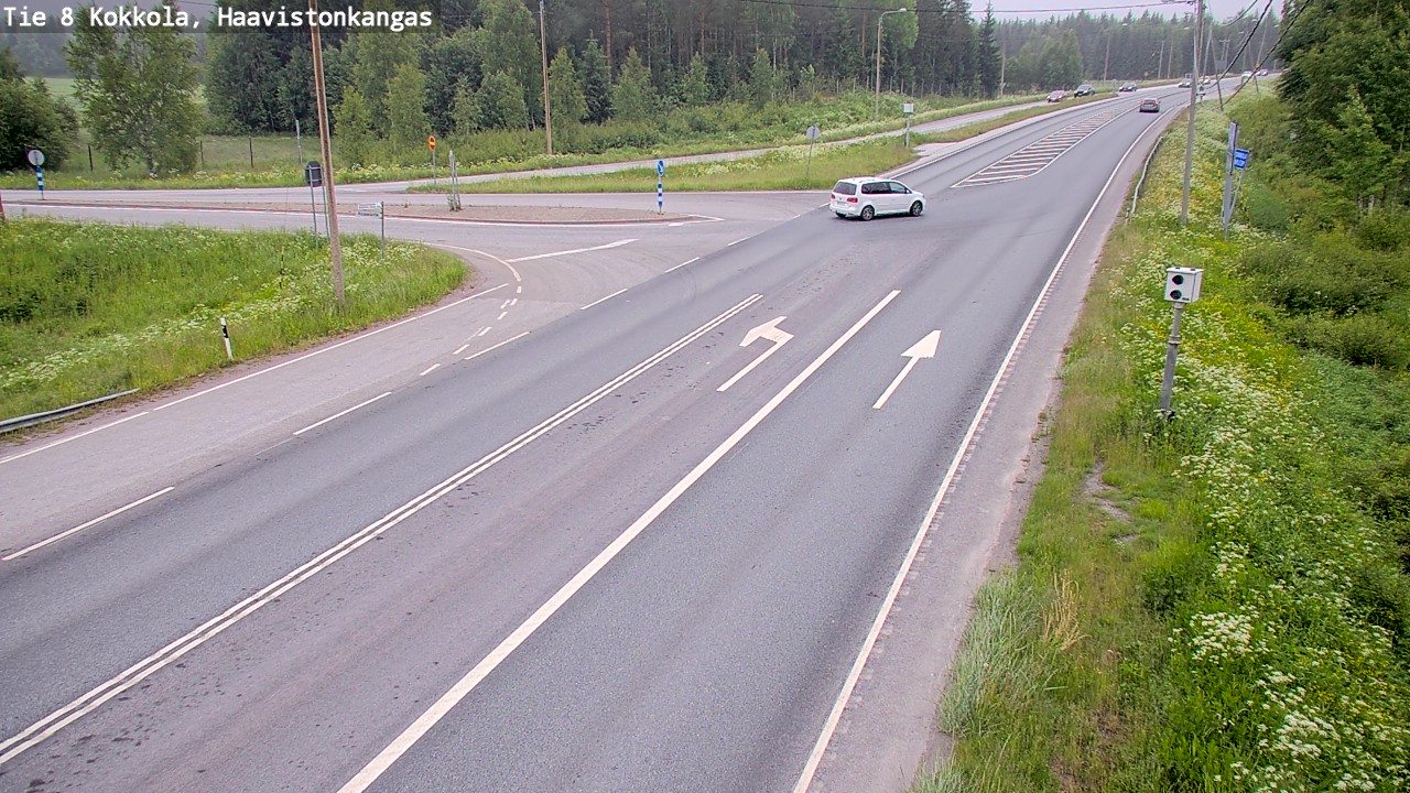 Kelikamerat Kuva Tie 8 Kokkola, Haavistonkangas, Kokkola, Keski-Pohjanmaa