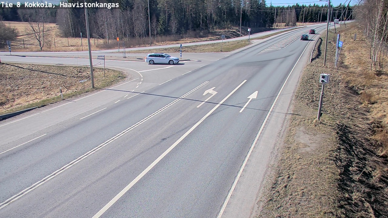 Kelikamerat Kuva Tie 8 Kokkola, Haavistonkangas, Kokkola, Keski-Pohjanmaa