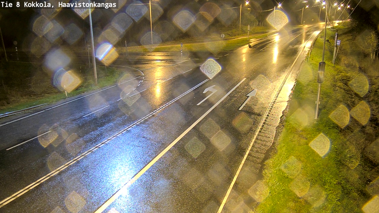Weather Camera Image Road 8 Kokkola, Haavistonkangas, Kokkola, Keski-Pohjanmaa