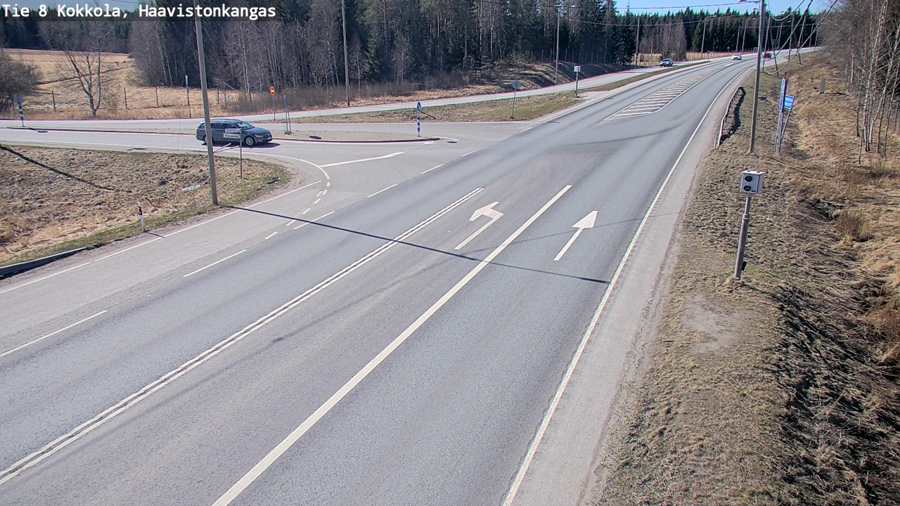Kelikamerat Kuva Tie 8 Kokkola, Haavistonkangas, Kokkola, Keski-Pohjanmaa