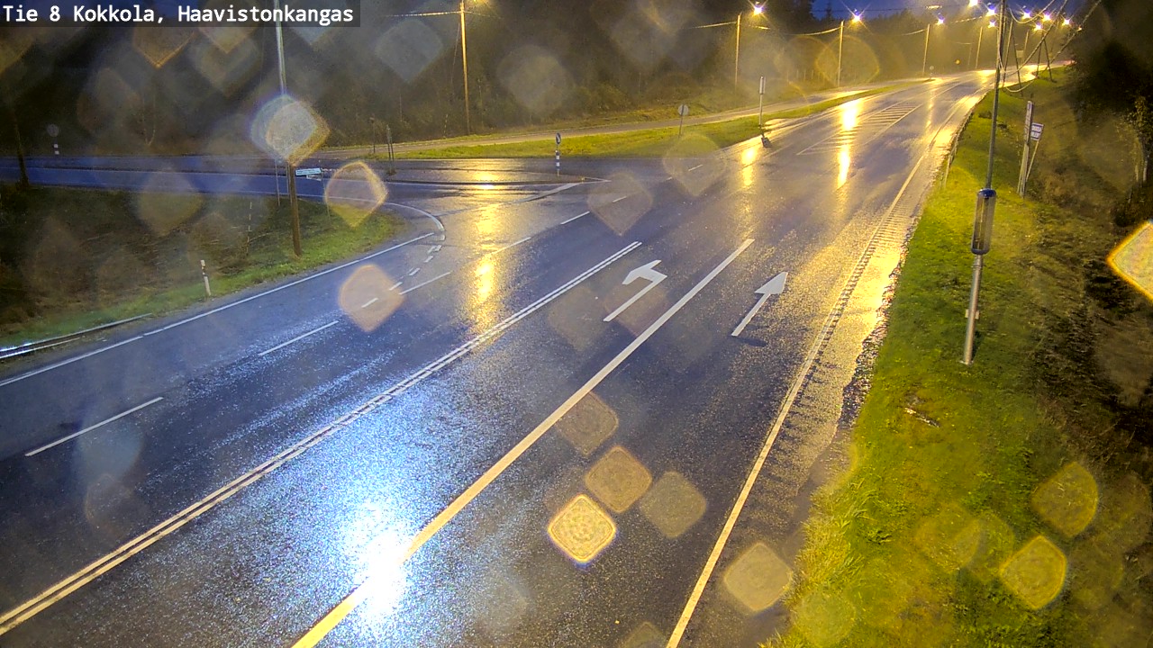 Weather Camera Image Road 8 Kokkola, Haavistonkangas, Kokkola, Keski-Pohjanmaa