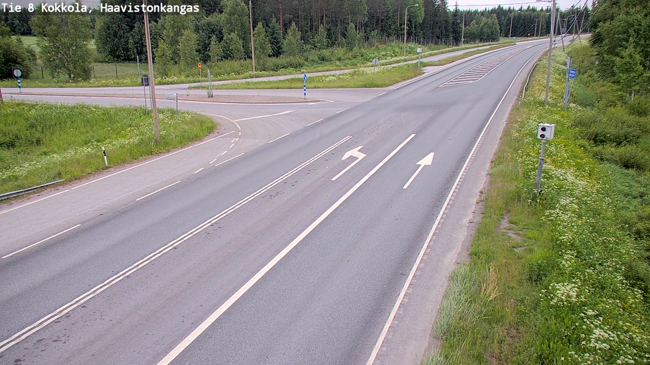 Kelikamerat Kuva Tie 8 Kokkola, Haavistonkangas, Kokkola, Keski-Pohjanmaa