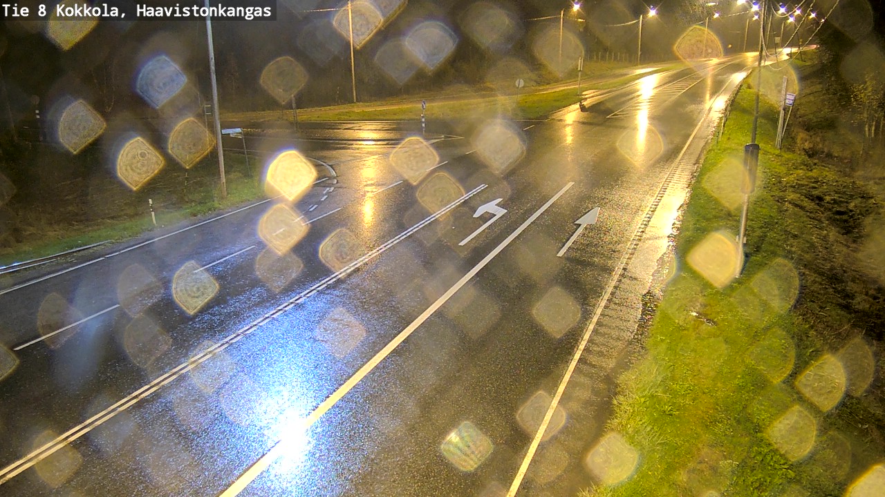 Weather Camera Image Road 8 Kokkola, Haavistonkangas, Kokkola, Keski-Pohjanmaa