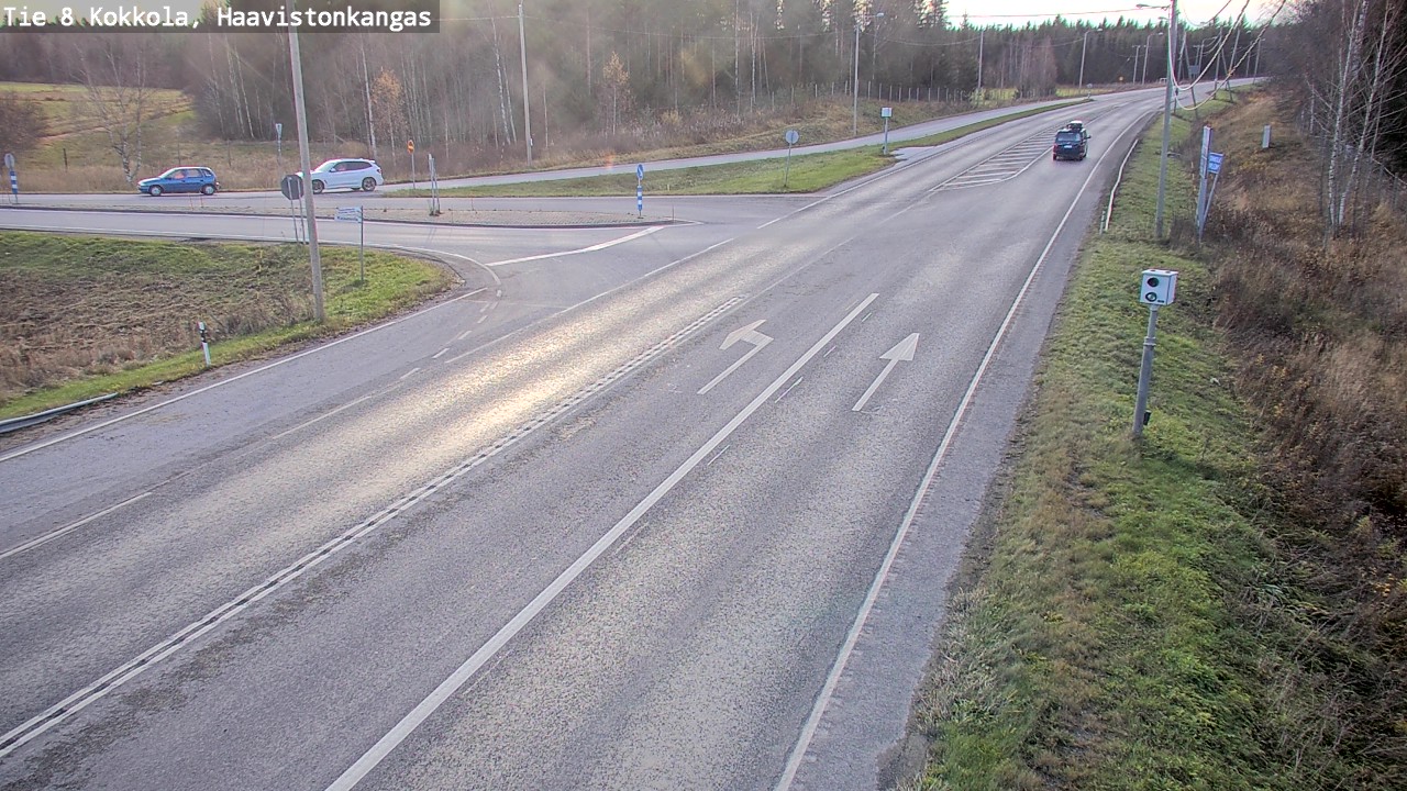 Kelikamerat Kuva Tie 8 Kokkola, Haavistonkangas, Kokkola, Keski-Pohjanmaa