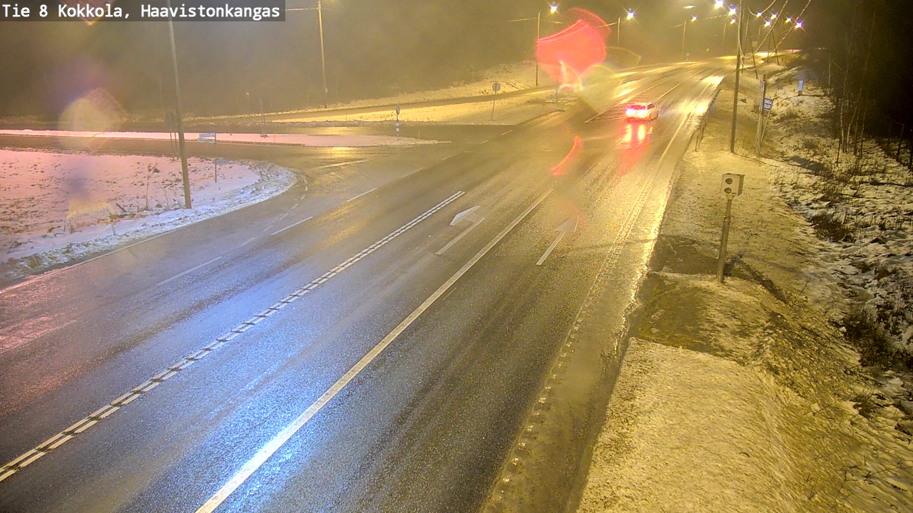 Weather Camera Image Väg 8 Karleby, Haavistonkangas, Kokkola, Keski-Pohjanmaa