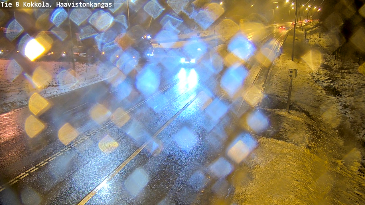 Weather Camera Image Väg 8 Karleby, Haavistonkangas, Kokkola, Keski-Pohjanmaa