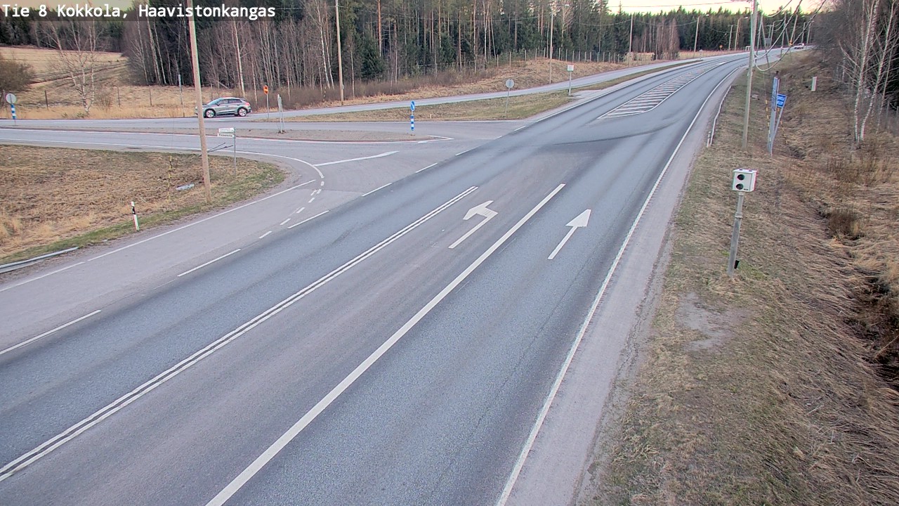 Weather Camera Image Road 8 Kokkola, Haavistonkangas, Kokkola, Keski-Pohjanmaa