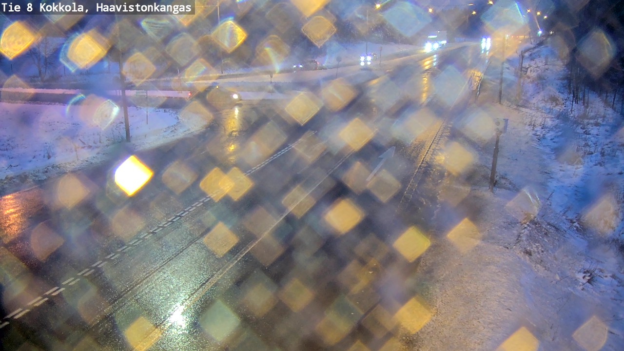 Weather Camera Image Väg 8 Karleby, Haavistonkangas, Kokkola, Keski-Pohjanmaa