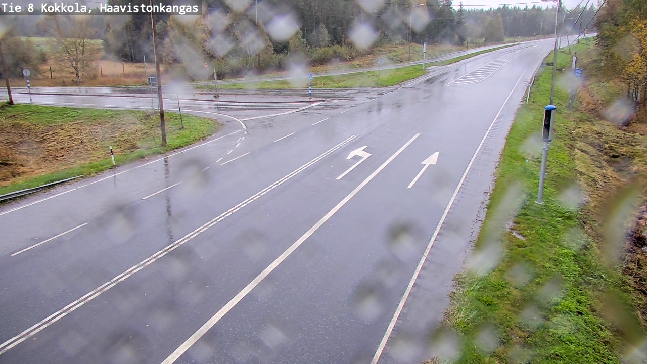 Weather Camera Image Road 8 Kokkola, Haavistonkangas, Kokkola, Keski-Pohjanmaa